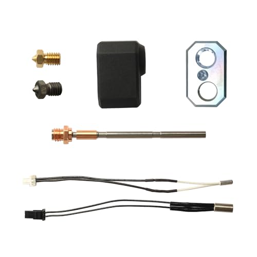 3D Printer Accessory Hotend Kit Compatible with Prusa MK4 High Quality Heating Block Silicone Sleeve Copper Alloy Split Throat Temperature Measurement Wire 0.4mm Brass Noz 3D Printer Accessory Hotend Kit Compatible with Prusa MK4 High Quality Heating Block Silicone Sleeve Copper Alloy Split Throat Temperature Measurement Wire 0.4mm Brass Noz von Loboo Idea