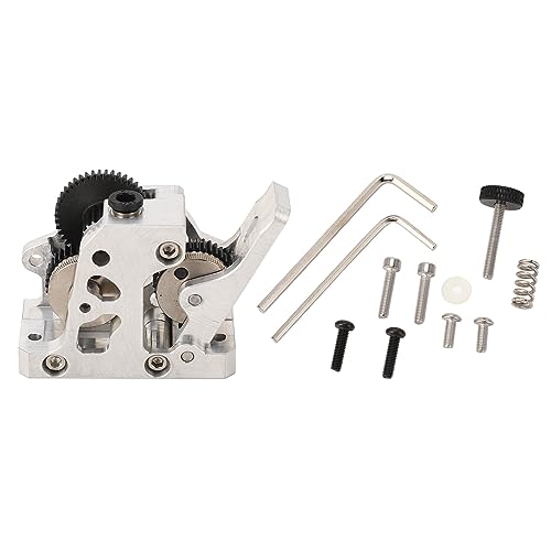 3D Printer Extruder Hardened Steel Gear Reduction Extruder Replacement for CR10 CR10S for Ender 2 3 5 (Silver) von Loboo Idea