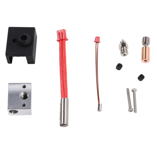 3D Printer Hotend Kit High-temperature Nozzle Throat Heating Block Set for Ender 3 S1 Printing 3D Printer Hotend Kit High-temperature Nozzle Throat Heating Block Set for Ender 3 S1 Printing von Loboo Idea
