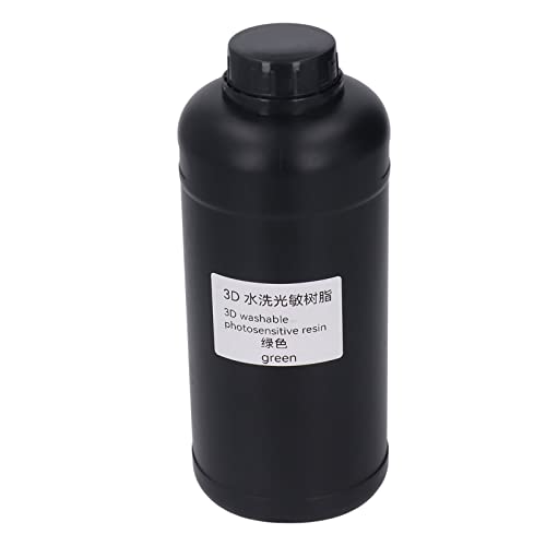 3D Printer Resin High Strength Photopolymer 1000ml Water Washable LCD DLP (Green) von Loboo Idea