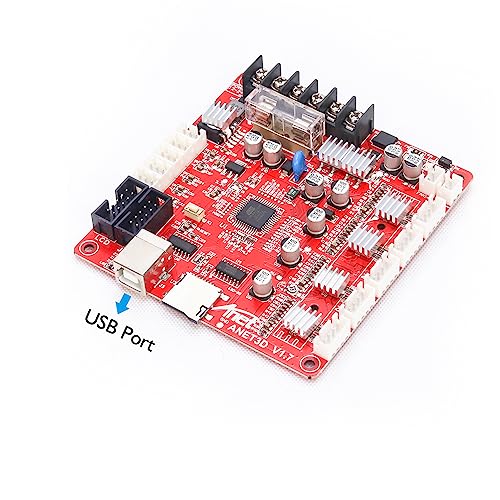 Anet A1284-Base V1.7 Control Board Mainboard for DIY 3D Desktop Printer RepRap i3 Kit Anet Control Board Mother Board (A6) von Loboo Idea