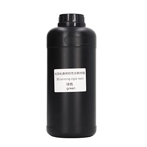 Curing 3D Printer Resin Efficient Printing High Compatibility 1000ml Resin for DLP LCD 3D Printer (Green) von Loboo Idea