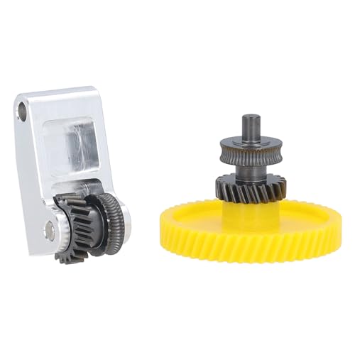 Extruder Gear Handle Kit Hardened Steel Oblique Tooth Extruder Gear and Handle for P1P von Loboo Idea