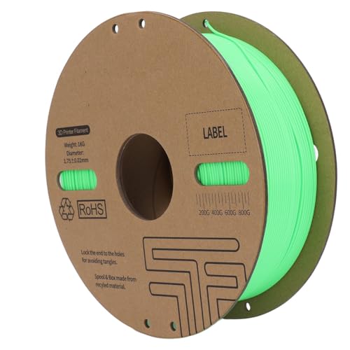 Green PLA 1.75mm Filament High Speed 1kg Spool 3D Printer Material von Loboo Idea