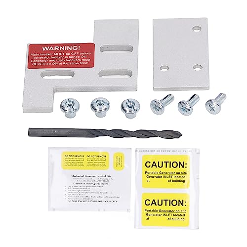 Loboo Idea Generator Interlock Kit Compatible with for General Electric CE 150 Or 200 Amp Panel 1 1/4 Inch Spacing von Loboo Idea