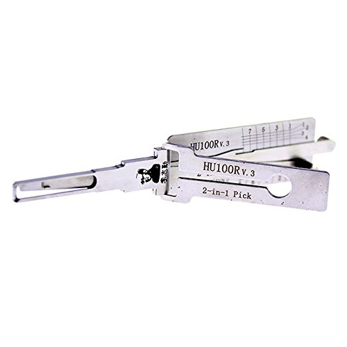 Loboo Idea Original LiShi HU100R V.3 2-in-1-Auto-Pick- und Decoder-Bauschlosserwerkzeuge Türschlossöffner-Schloss-Pick-Set Loboo Idea Original LiShi HU100R V.3 2-in-1-Auto-Pick- und Decoder-Bauschlosserwerkzeuge Türschlossöffner-Schloss-Pick-Set von Loboo Idea