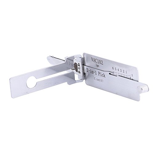 Loboo Idea Original LiShi VAC102 2-in-1-Decoder und Lockpick-Werkzeuge, Re-Nault Ignition Locksmith Lockpicking Tool von Loboo Idea