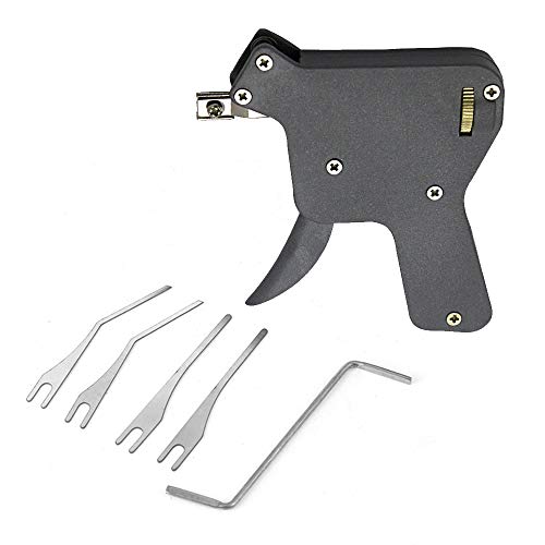 Loboo Idea Schlosser Lockpicking Pistole, Schlosser Werkzeug Kit, Lock Picking Tool Gun Lock Picks Kit für professionelle Schlosser und Anfänger von Loboo Idea