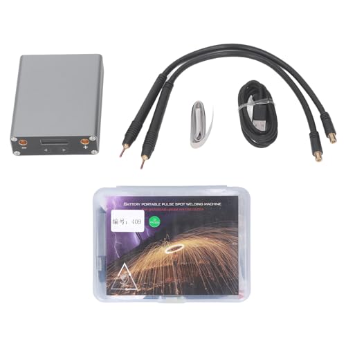 Mini Portable Spot Welder Machine with Rechargeable Battery Fast Charging for Welding Work Aluminum Alloy von Loboo Idea