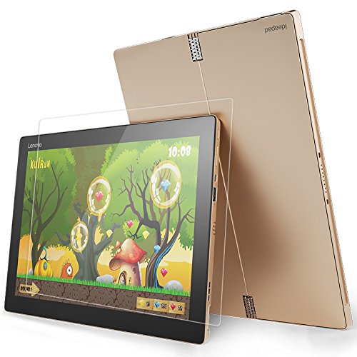 Displayschutz für Lenovo MIIX 4 12.0 Zoll Zubehör Schutzglas 9H Schutz Glas blasenfrei von Lobwerk