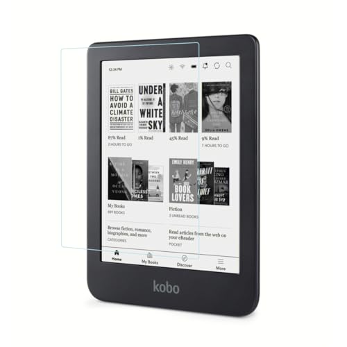 Schutzglas Folie für Kobo Clara 2E 2022 BW 2024 Tolino Shine 5 Tolino Shine 4 6 Zoll Tablet Display Schutz Displayglas Schutzglas Folie für Kobo Clara 2E 2022 BW 2024 Tolino Shine 5 Tolino Shine 4 6 Zoll Tablet Display Schutz Displayglas von Lobwerk