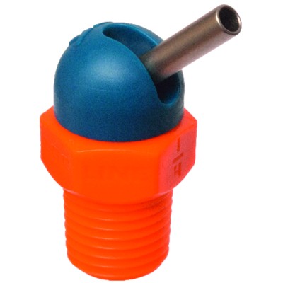 Hochdruckdüse CD bis 70 bar 1/8" ø1,6mm L 0mm grau von Loc-line