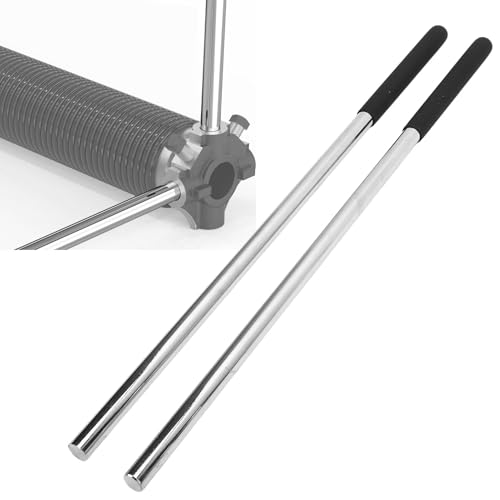 LOCADENCE 2 PCS Garagentor Torsion Federblende Wickelstangen von Locadence