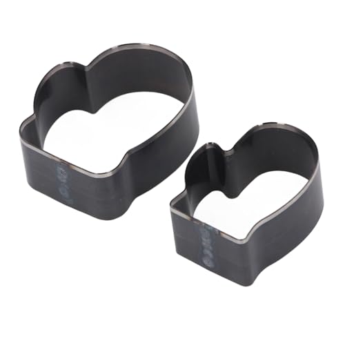 LOCADENCE 2 Stück Leders chneide set, Handschuh form Leders chneide maschine, 50mm 60mm Leders ch neider aus legiertem Stahl, Leders chneide werkzeug für das Handwerk LOCADENCE 2 Stück Leders chneide set, Handschuh form Leders chneide maschine, 50mm 60mm Leders ch neider aus legiertem Stahl, Leders chneide werkzeug für das Handwerk von Locadence