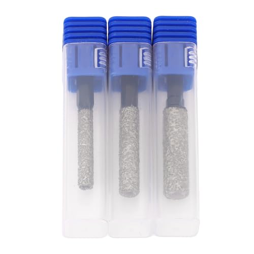 LOCADENCE 3pcs Set Diamond Bohrer, 2 in 1 Hex Shank Tile Bohrbits, Multifunktional 6 mm 8 mm 10 mm Glasbohrer, Carbid -Fliesenbohrer für die Renovierung der Heimatrenovierung von Locadence