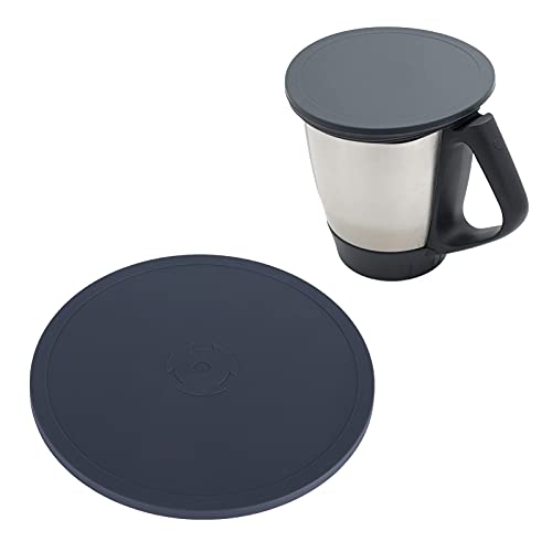 LOCADENCE Blender Deckel, 7,9X7,9 in Lebensmittel Qualität Silikon Deckel Rühr Schüssel Abdeckung Versiegelung Fermentation Abdeckung Praktisches Blender Zubehör für TM31 TM5 von Locadence