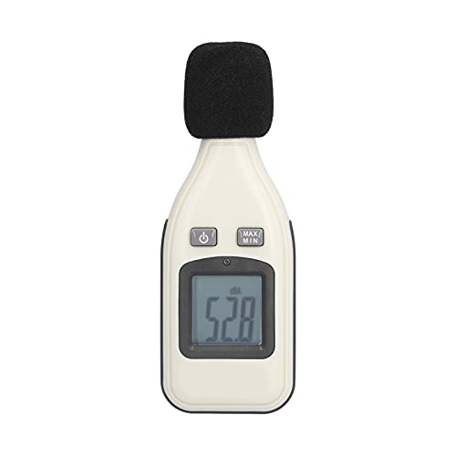 LOCADENCE Decibel Messgerät, Ergonomische LCD Display Sound Level Leser, Hand Sound Geräuschmesser für Innenräume Im Freien, Fabrik, Büro, Zuhause, Klassenzimmer von Locadence