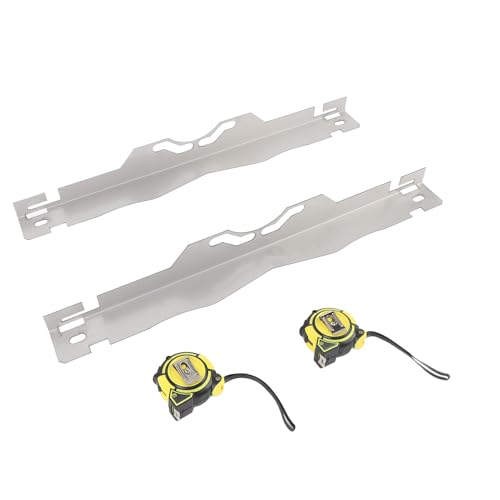 LOCADENCE Edelstahl Wheel Wheel Ausrichtungs Werkzeugplatten, Tool aus dem Frontend End Ausrichtung mit 2 PCS 3 Meter von Locadence