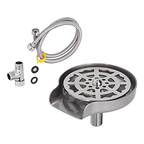LOCADENCE Glass Rinser für Küchenspüle, Eingebettete Automatik Tasse Waschmaschine Reiniger, Flaschenscheibe mit Edelstahlbasis für die Home Hotel Bar Küche LOCADENCE Glass Rinser für Küchenspüle, Eingebettete Automatik Tasse Waschmaschine Reiniger, Flaschenscheibe mit Edelstahlbasis für die Home Hotel Bar Küche von Locadence