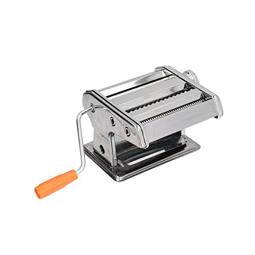 LOCADENCE Pasta Maker Maschine, Einstellbare Einstellungshandbuch Nudelnhersteller mit Abnehmbarem Klingen für Lasagne, Pasta, Wonton Verpackungen, Vermicelli LOCADENCE Pasta Maker Maschine, Einstellbare Einstellungshandbuch Nudelnhersteller mit Abnehmbarem Klingen für Lasagne, Pasta, Wonton Verpackungen, Vermicelli von Locadence