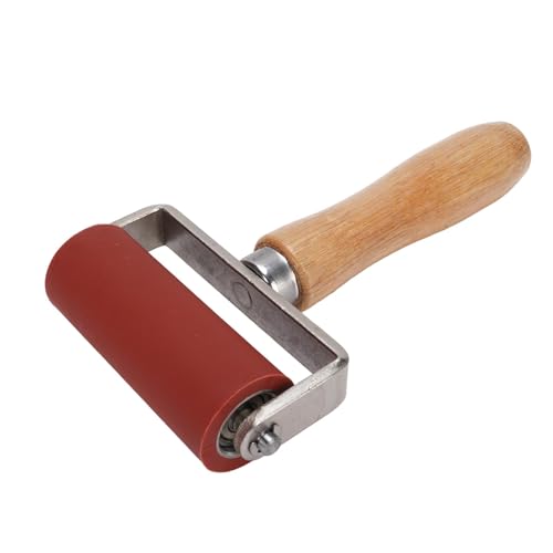 LOCADENCE Silikon-Press walze, 32mm Dia 80mm Breite Gummi-Brayer Rolle, 260 ° C Hoch temperatur beständige Schweiß-Nähten rolle für PVC-Plane-Membran LOCADENCE Silikon-Press walze, 32mm Dia 80mm Breite Gummi-Brayer Rolle, 260 ° C Hoch temperatur beständige Schweiß-Nähten rolle für PVC-Plane-Membran von Locadence