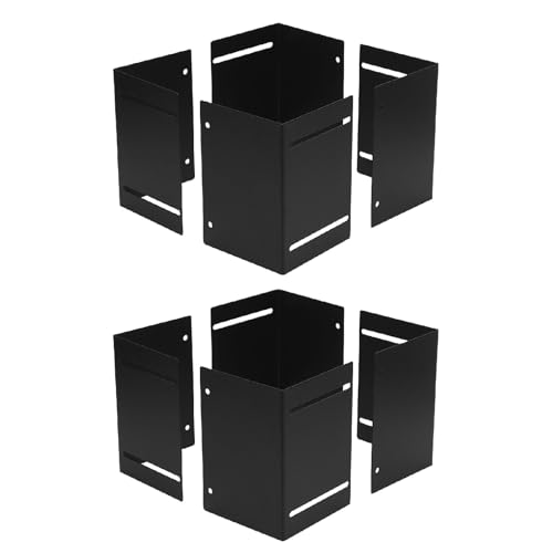 LOCADENCE einstellbare Post Protektor, einfache Installation Rostface Post Protector, Iron Mailbox Post Protektor, Post Härte Post -Basis -Schutzschützer für Zäune Deck Geländer LOCADENCE einstellbare Post Protektor, einfache Installation Rostface Post Protector, Iron Mailbox Post Protektor, Post Härte Post -Basis -Schutzschützer für Zäune Deck Geländer von Locadence