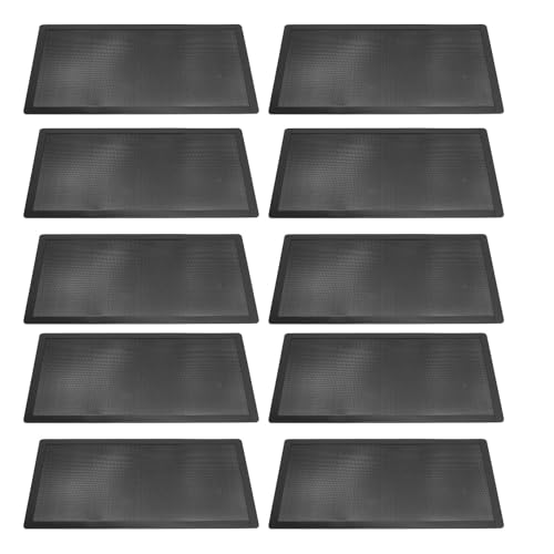 LOCADENZ 10PCS PC -Fallstaubfilter, PVC -Staubnetzfilterabdeckung, Staubfilternetzweichmagnet -Staubfilterabdeckung, PC -Lüfterabdeckung Grill von Locadence