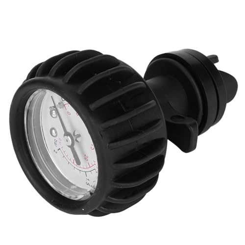 Locadence Aufblasbares Boots Barometer, 0 30 PSI Gummi Schlauchboot Luftdruck Messgerät mit Handpumpe für Outdoor Projekte, Rafting, Wasserski, Surfen von Locadence