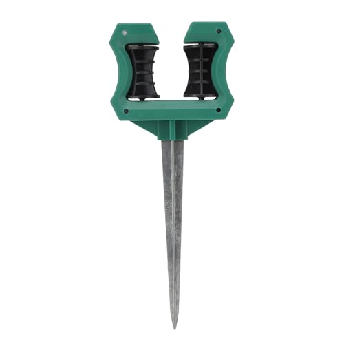 Locadence Gartenschlauch Guide Spike, Rasenschlauchführer Spike Roller -Rolle, robuste multifunktionale Schlauch -Stützführer Pfahlhalter, Metallzustand für Gartengarten von Locadence