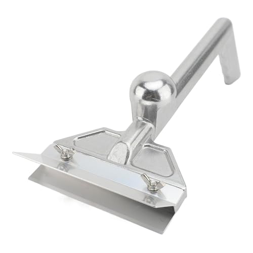 Locadence Grillschaber, Hochleistungs Flach Top Bratschaber mit Langem Ergonomischem Griff und Austausch von Edelstahlblättern für Heimrestaurant von Locadence