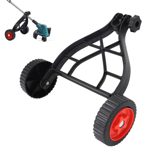 Lokalhöhe String Trimmer -Stützrad, Schnur Trimmer Rad, hocheffiziente Arbeitssparriefer -Trimmer -Unterstützungsräder für die Hilfsanlagerung von Locadence