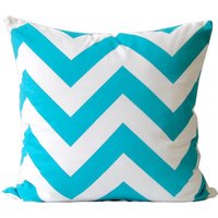 Blaugrün Und Weißem Chevron von LocalProduceDesign