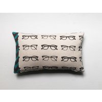 Gläser Echino Baumwolle Print Kissen von LocalProduceDesign