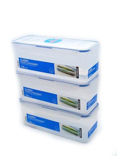 Lock & Lock Lock&Lock HPL844 Frischhaltedose, Multifunktionsbox, 2 Liter, luftdicht, 3er-Set Lock & Lock Lock&Lock HPL844 Frischhaltedose, Multifunktionsbox, 2 Liter, luftdicht, 3er-Set von LocknLock
