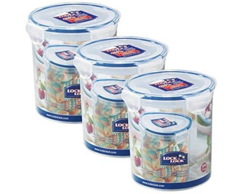 LOCK & LOCK Frischhaltedose | Vorratsdose | Gefrierdose | rund | 1,4 Liter | HPL933B - 3er Set LOCK & LOCK Frischhaltedose | Vorratsdose | Gefrierdose | rund | 1,4 Liter | HPL933B - 3er Set von LocknLock