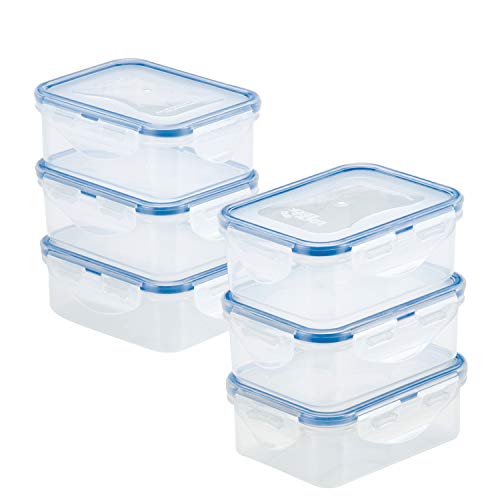 LOCK & LOCK Easy Essentials Frischhaltedosen-Set, 6-teilig, transparent LOCK & LOCK Easy Essentials Frischhaltedosen-Set, 6-teilig, transparent von LocknLock