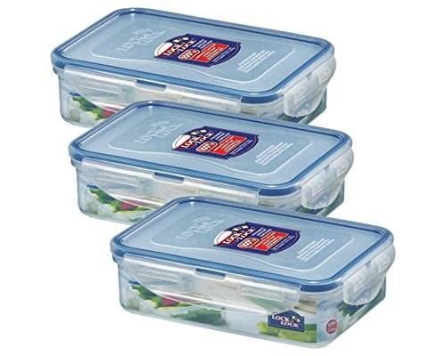 Lock&Lock Frischhaltedose | Vorratsdose | Gefrierdose | HPL815 - Inhalt: 550 ml - 3er Set Lock&Lock Frischhaltedose | Vorratsdose | Gefrierdose | HPL815 - Inhalt: 550 ml - 3er Set von LocknLock