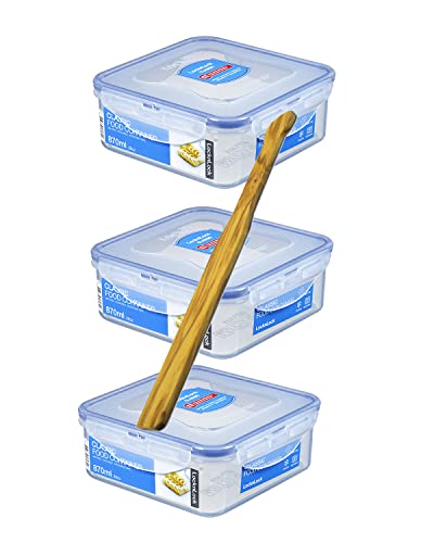 Lock&Lock Frischhaltedose | Inhalt: 870 ml | 155 x 155 x 60 mm | mikrowellenfest | HPL823-3er Set Lock&Lock Frischhaltedose | Inhalt: 870 ml | 155 x 155 x 60 mm | mikrowellenfest | HPL823-3er Set von LocknLock