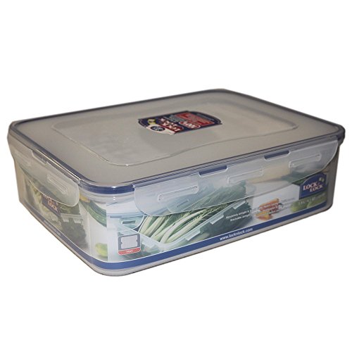 Lock & Lock HPL834 Rechteckige Aufbewahrungsbox für Lebensmittel, 3,9 l von LocknLock