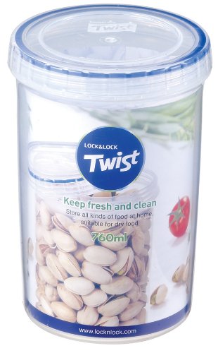 Lock & Lock runde Behälter, transparent, Plastik, farblos, 760 ml Lock & Lock runde Behälter, transparent, Plastik, farblos, 760 ml von LocknLock