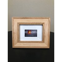 2Er Set Ahorn & Kirsche Massivholz Rahmen Mehrere Größen Verfügbar von LockWoodshopCo