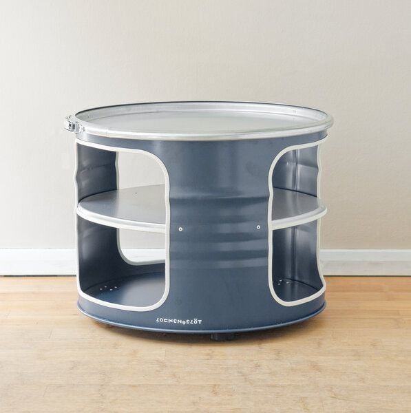 Bob - Couchtisch aus einem Hamburger Ölfass - verschiedene Farben - Lockengelöt Bob - Couchtisch aus einem Hamburger Ölfass - verschiedene Farben - Lockengelöt von Lockengelöt