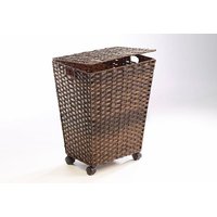 locker Wäschekorb, Polyrattan, mit Rollen von Locker