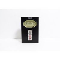 Vintage-Deco-stil Taylor Humidiguide Hampton Modell Tragbare Metall Thermometer von Lockhead