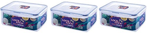 3 x Lock and & Lock Bacon Container with Tray 5.5L HPL836 by Lock & Lock 3 x Lock and & Lock Bacon Container with Tray 5.5L HPL836 by Lock & Lock von LocknLock