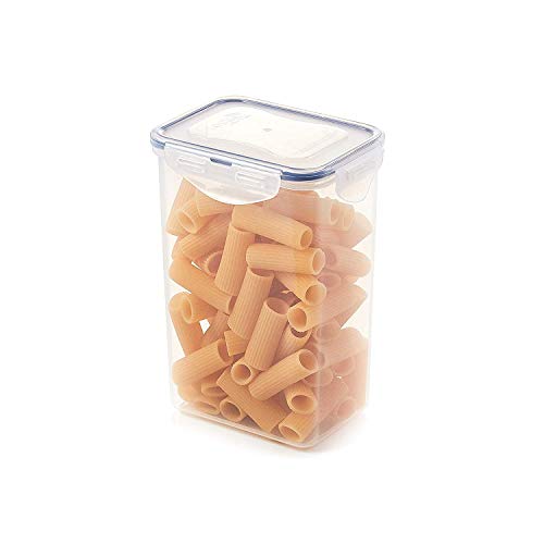 LocknLock CLASSIC Frischhaltedose | 1,3 L | 13,5 x 10,2 x 18,5 cm | 100 % luft- und wasserdichte Vorratsdose | Spülmaschinen-, und Mikrowellengeeignet | BPA-Frei | 4-fach Sicherheits-Verschluss von LocknLock