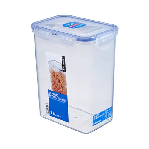 LocknLock PP Classic Frischhaltedose | 1,8 L | 15,1 x 10,8 x 18,5 cm | 100 % luft- und wasserdicht | BPA-frei | Gefrier-& Kühlschrank Organizer | Spülmaschinen-& Mikrowellengeeignet von LocknLock