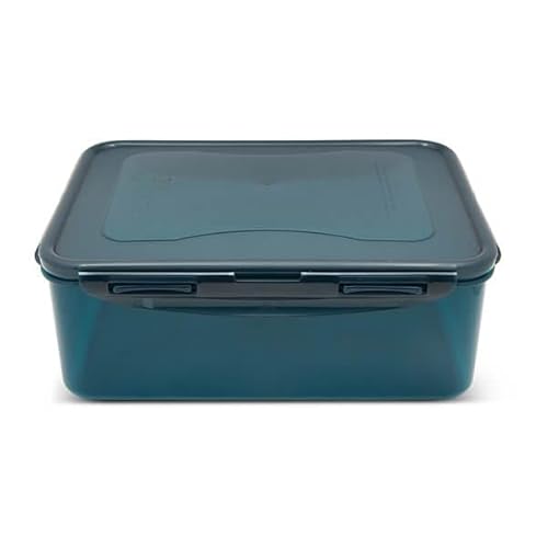 LocknLock Eco Aufbewahrungsbox | 2,6 l | aus recyceltem Kunststoff | FARBE VARIIERT | 100% luft- und wasserdicht | 4fach-Verschluss-System | Frischhaltedosen für Kühl- und Gefrierschrank | BPA-frei von LocknLock