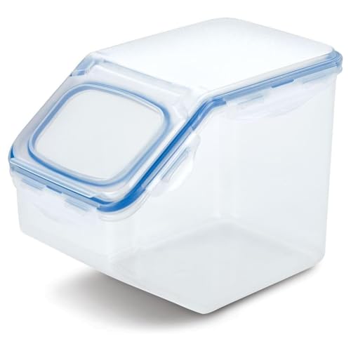 LocknLock PP Classic Küchen Caddy mit Klappdeckel | 5L | 25,7 x 15,7 x 19,1 cm | 100 % luftdicht-& auslaufsichere Schüttdose | Luftdichte Aufbewahrungsbox für Lebensmittel | Müslispender LocknLock PP Classic Küchen Caddy mit Klappdeckel | 5L | 25,7 x 15,7 x 19,1 cm | 100 % luftdicht-& auslaufsichere Schüttdose | Luftdichte Aufbewahrungsbox für Lebensmittel | Müslispender von LocknLock