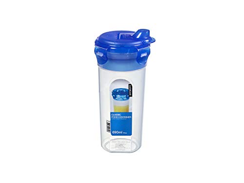 LocknLock PP Classic Shaker für Sauce, Öl und Salatdressing, 690 ml, Ø 101 x 205 mm, 100 % luft- und wasserdicht, Cleveres Verschluss-System, Mixer, Schüttelbecher für Dressing von LocknLock